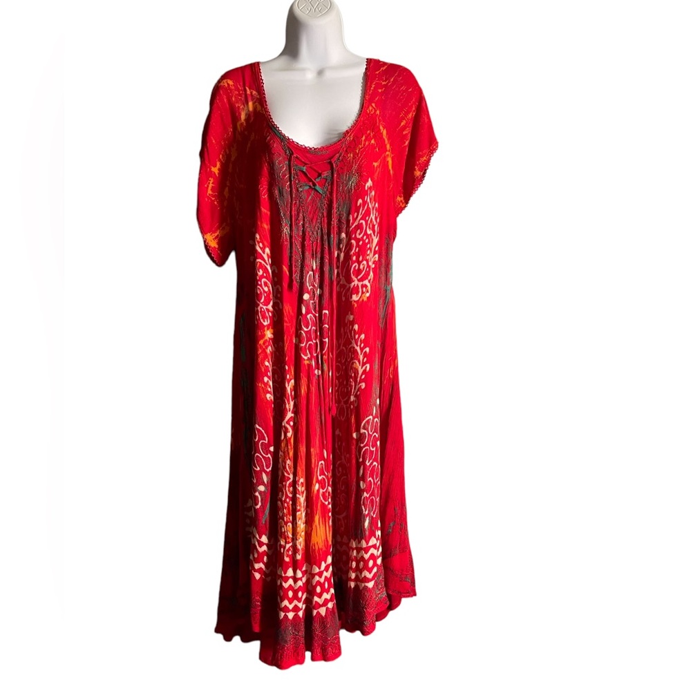 DRESS by Lapogee.   3X Size.  BL/RD 9.  HM18